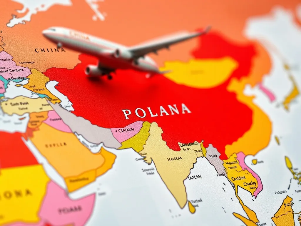 Ile leci samolot z Chin do Polski? Czas lotu i praktyczne informacje